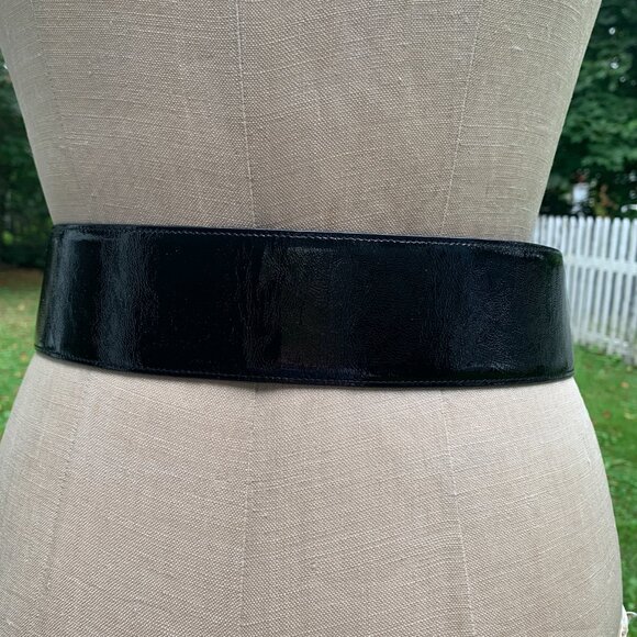 Wolford Patent Leather Belt - Picture 5 of 13